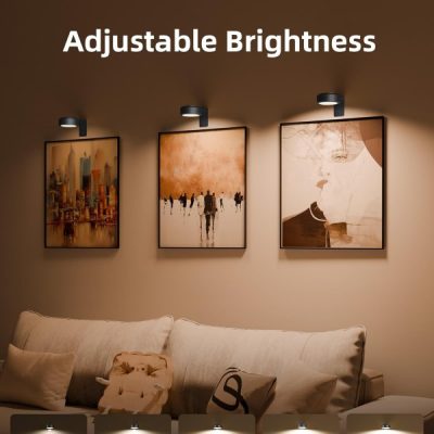 MagnetoLume™ Draadloze magnetische spotlight voor kunst & foto's