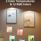 MagnetoLume™ Draadloze magnetische spotlight voor kunst & foto's