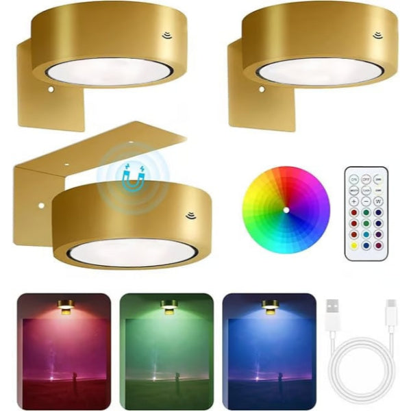 MagnetoLume™ Draadloze magnetische spotlight voor kunst & foto's